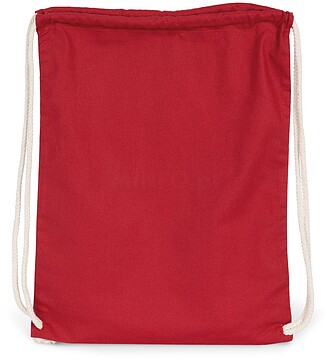 Mochila em algodão biológico com cordões KI0139