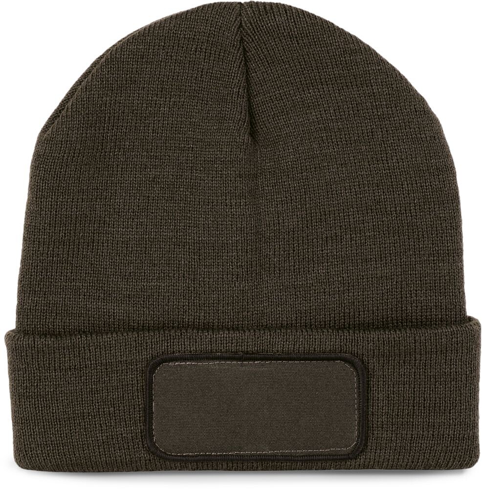 Gorro reciclado com patch e forro Thinsulate™ KP891
