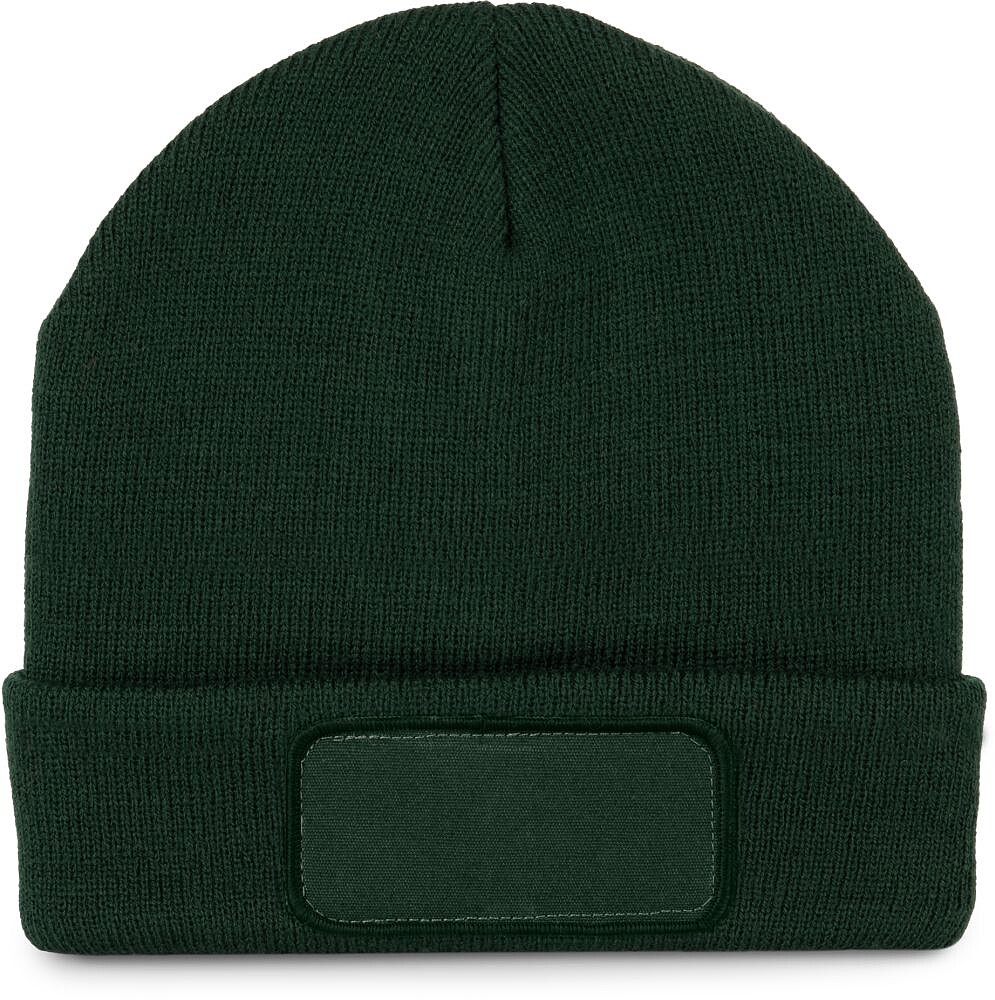 Gorro reciclado com patch e forro Thinsulate™ KP891