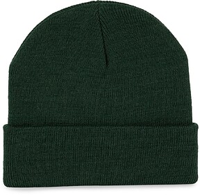 KP892 Gorro reciclado com dobra tricotada tam: One Size cor:...