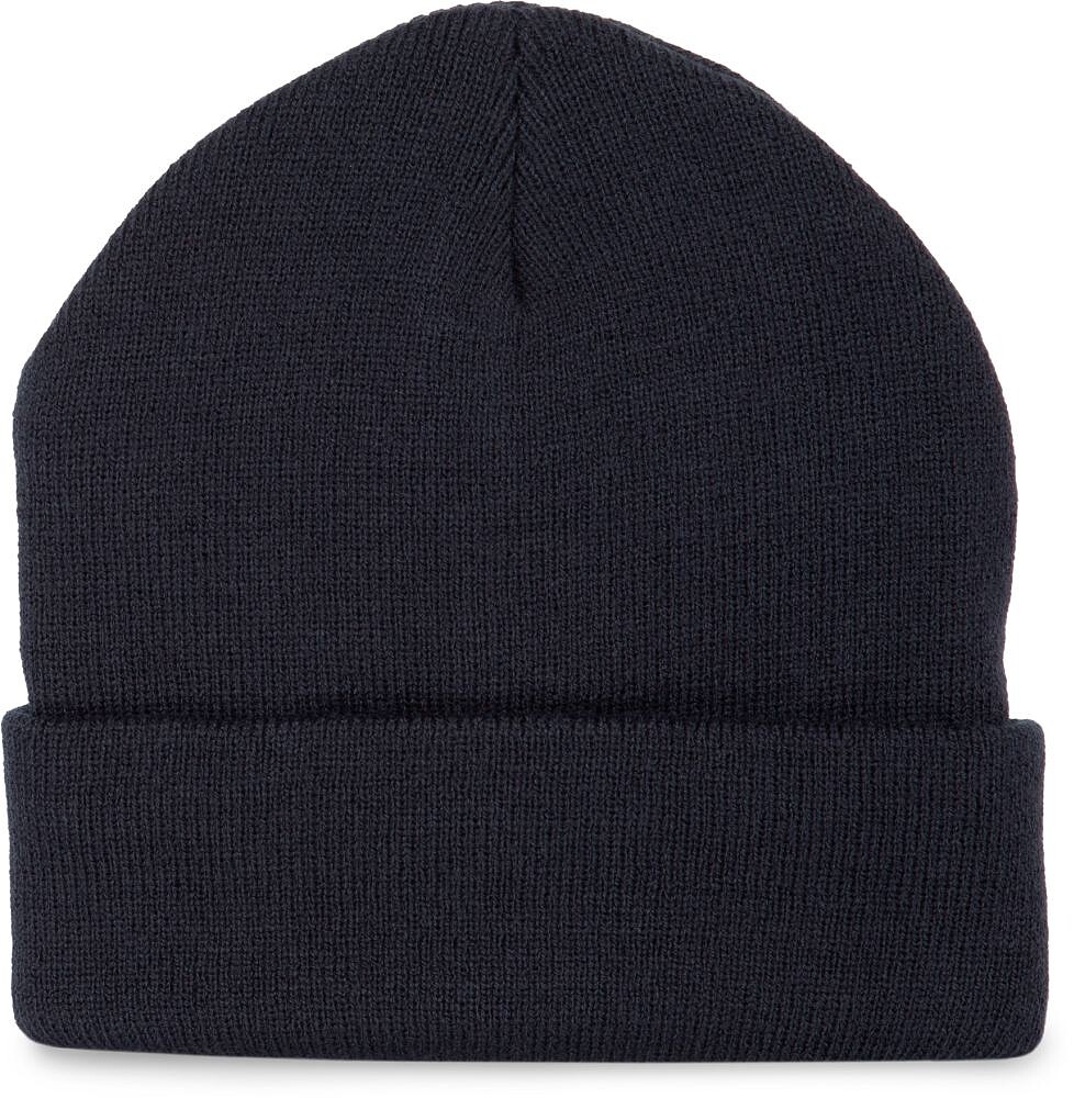 Gorro reciclado com dobra tricotada KP892