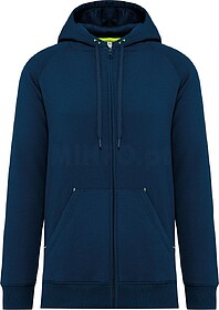 PA383 Casaco com fecho e capuz unissexo tam: XXL cor: Sporty...