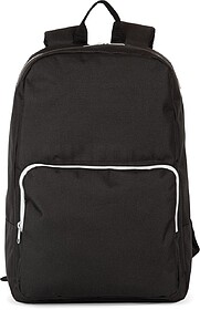 KI0181 Mochila com fecho éclair em contraste tam: One Size ...