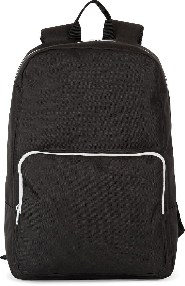 Mochila com fecho éclair em contraste KI0181