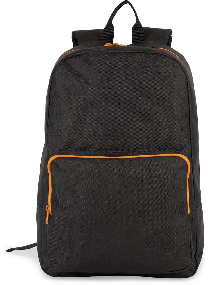 Mochila com fecho éclair em contraste KI0181