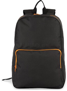 Mochila com fecho éclair em contraste KI0181