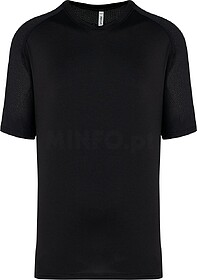 PA4030 T-shirt de padel bicolor com mangas raglan de homem t...