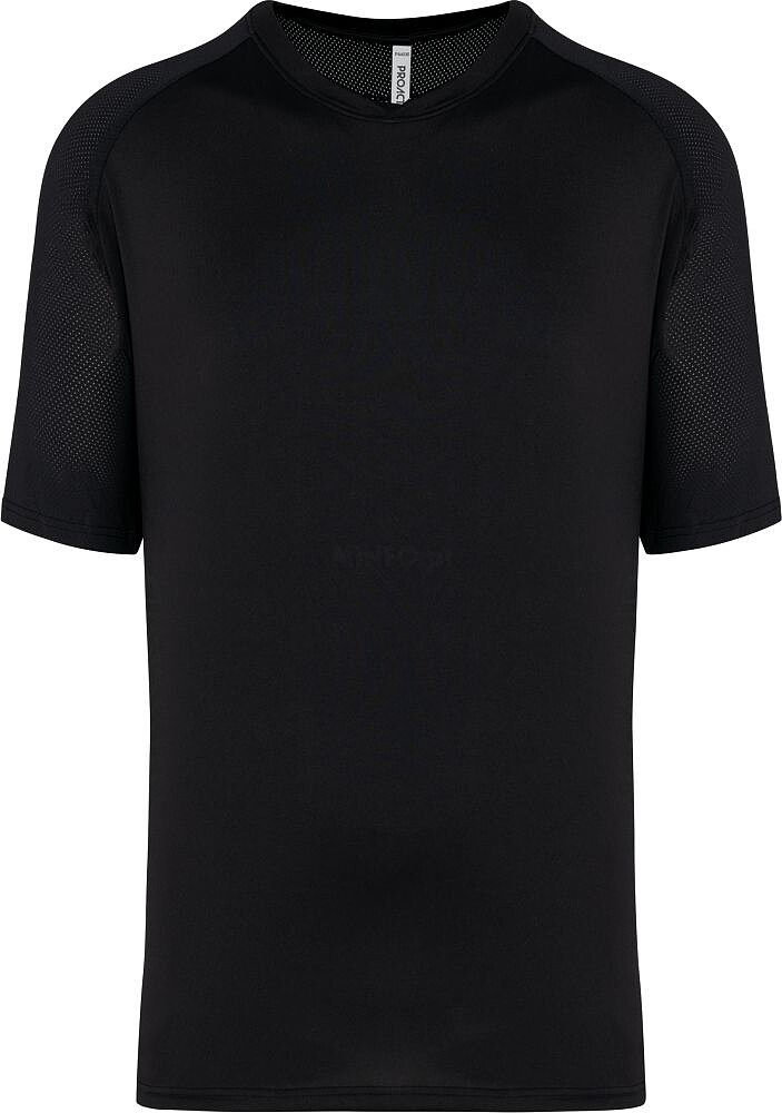 T-shirt de padel bicolor com mangas raglan de homem PA4030