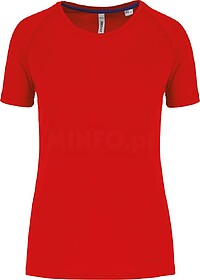 PA4013 T-shirt de desporto de senhora de material reciclado ...
