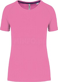 PA4013 T-shirt de desporto de senhora de material reciclado ...