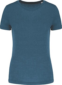 T-shirt de desporto de senhora Triblend com decote redondo PA4021