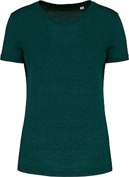 T-shirt de desporto de senhora Triblend com decote redondo PA4021