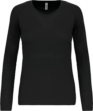 T-shirt de senhora de desporto de manga comprida PA444