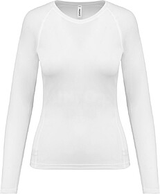PA444C T-shirt de senhora de desporto de manga comprida tam:...
