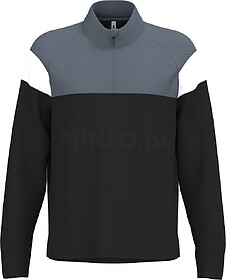 PA387 Sweatshirt 1/2 fecho de desporto unissexo tam: L cor: ...