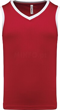 T-shirt de basquetebol de criança PA4052
