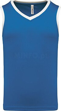T-shirt de basquetebol de criança PA4052