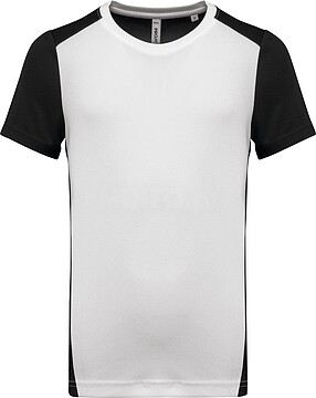 T-shirt de desporto bicolor eco-responsável de homem PA4014