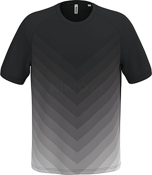 T-shirt multidesporto em poliéster sublimado unissexo PA4047