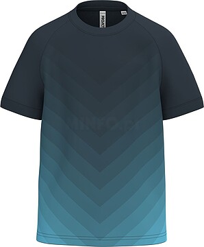 T-shirt multidesporto em poliéster sublimado de criança PA4048