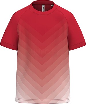 T-shirt multidesporto em poliéster sublimado de criança PA4048