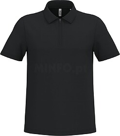 PA492 Polo de desporto com 1/2 fecho de homem tam: XXL cor: ...
