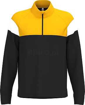 Sweatshirt 1/2 fecho de desporto unissexo PA387