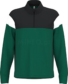 PA387 Sweatshirt 1/2 fecho de desporto unissexo tam: 3XL cor...