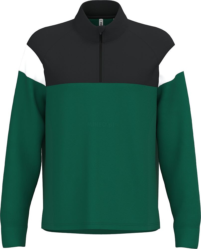 Sweatshirt 1/2 fecho de desporto unissexo PA387