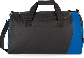 KI0660 Saco de desporto bicolor tam: M cor: Black/ Royal Blu...
