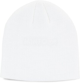 KP524 Gorro de criança em malha tam: One Size cor: White : ...