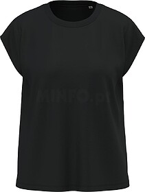 SP306 T-shirt eco-responsável sem mangas com ombreiras para...