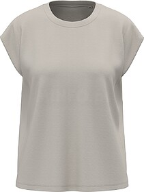 SP306 T-shirt eco-responsável sem mangas com ombreiras para...