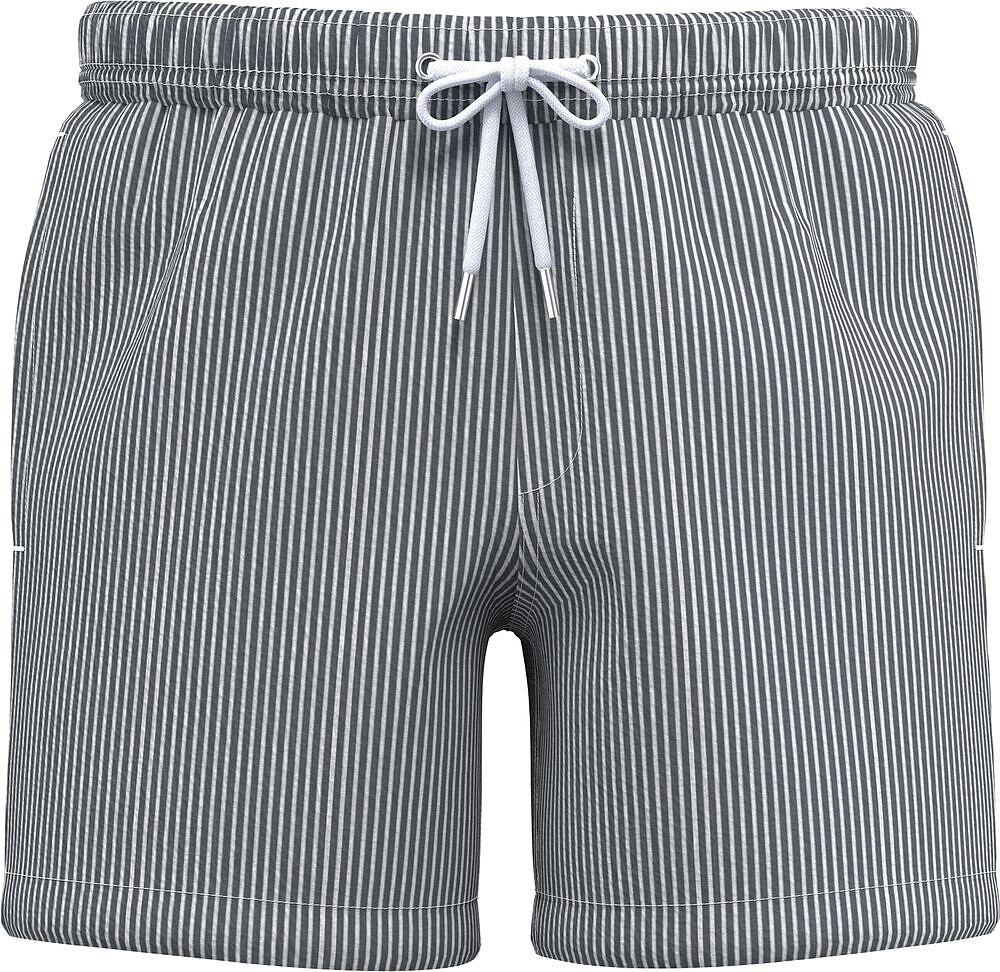 Calção de banho eco-responsável às riscas de homem SP706