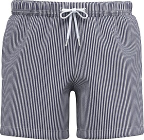 SP706 Calção de banho eco-responsável às riscas de homem...
