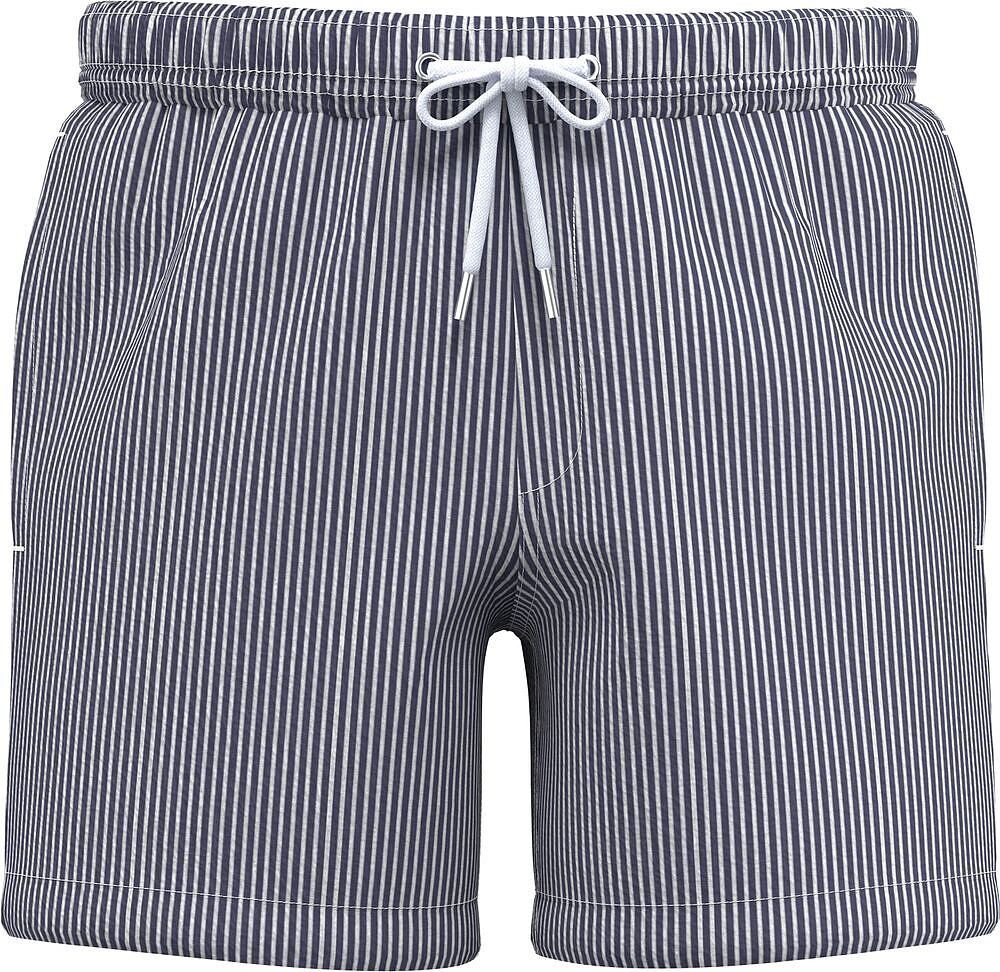 Calção de banho eco-responsável às riscas de homem SP706