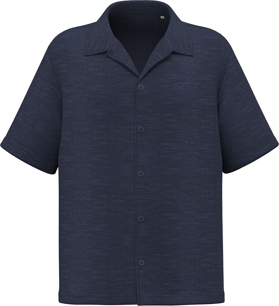 Camisa de manga curta texturada de homem SP530