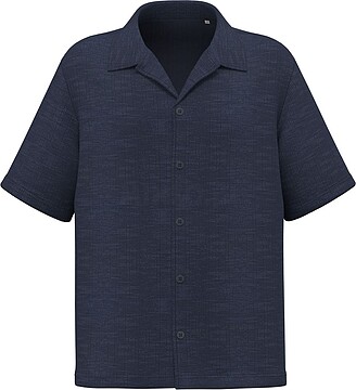 Camisa de manga curta texturada de homem SP530