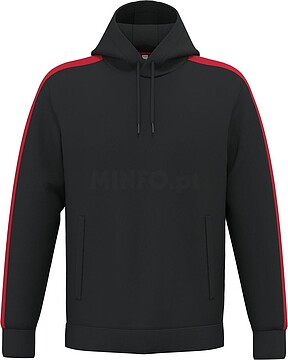Sweatshirt com capuz teamwear bicolor unissexo PA3055
