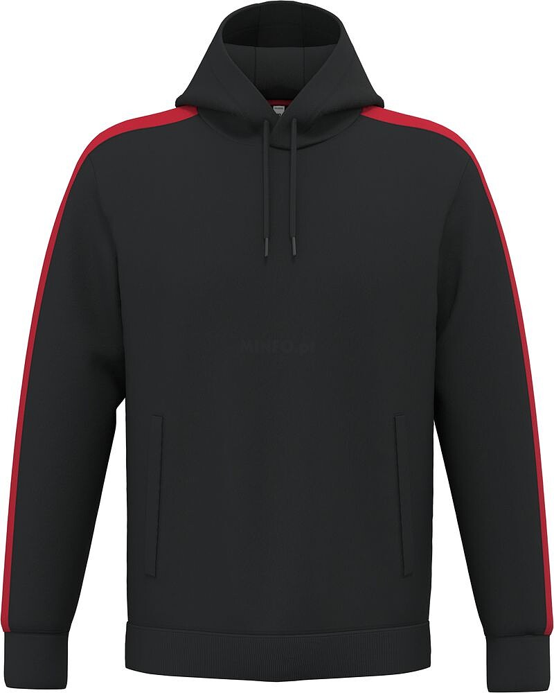 Sweatshirt com capuz teamwear bicolor unissexo PA3055