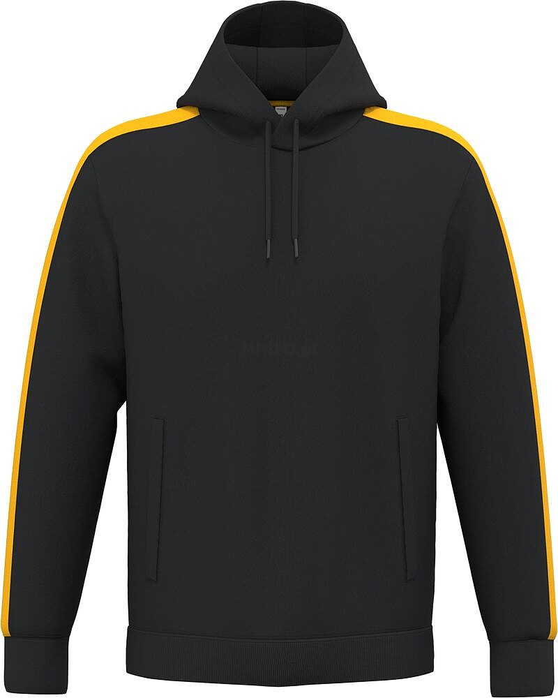 Sweatshirt com capuz teamwear bicolor unissexo PA3055