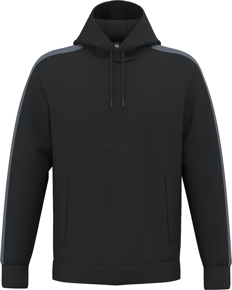Sweatshirt com capuz teamwear bicolor unissexo PA3055