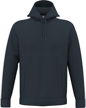 Sweatshirt com capuz teamwear bicolor unissexo PA3055