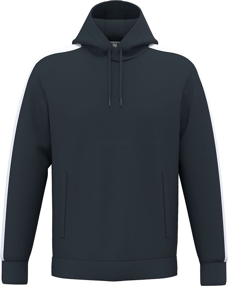 Sweatshirt com capuz teamwear bicolor unissexo PA3055