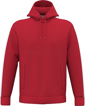 Sweatshirt com capuz teamwear bicolor unissexo PA3055