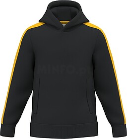 PA3056 Sweatshirt com capuz teamwear bicolor de criança tam...