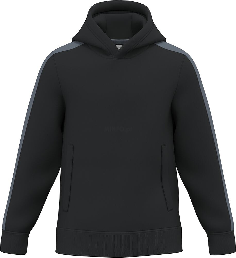 Sweatshirt com capuz teamwear bicolor de criança PA3056