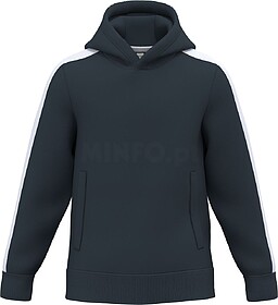 PA3056 Sweatshirt com capuz teamwear bicolor de criança tam...