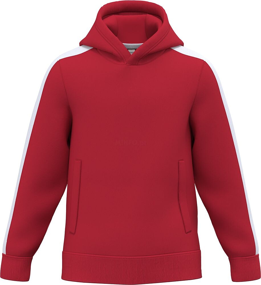 Sweatshirt com capuz teamwear bicolor de criança PA3056