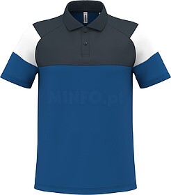 PA4032 Polo de treino unissexo tam: XS cor: Dark Royal Blue/...